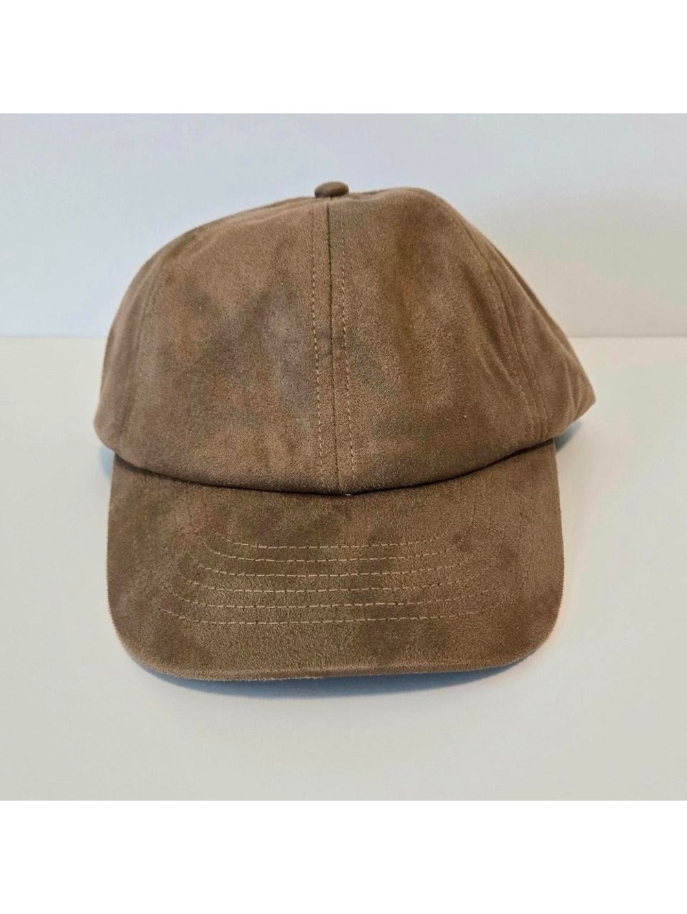 Express Brown suede adjustable baseball cap NEW